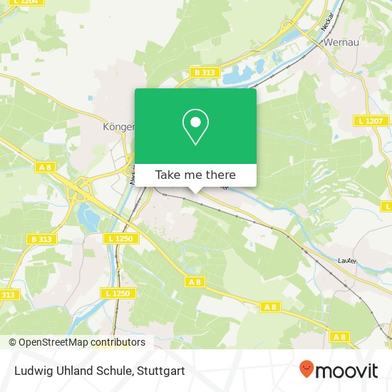 Ludwig Uhland Schule map