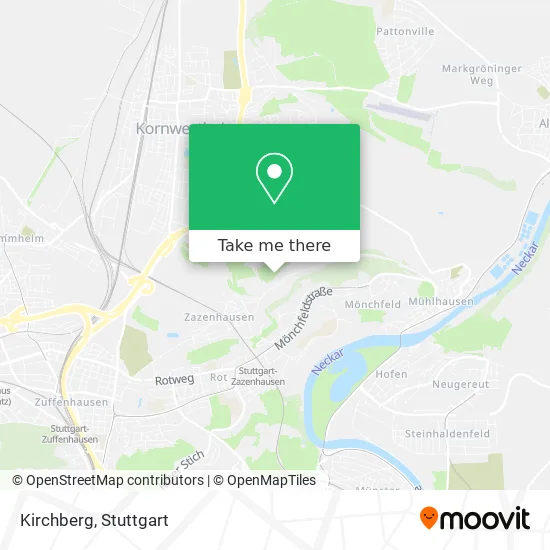 Карта Kirchberg