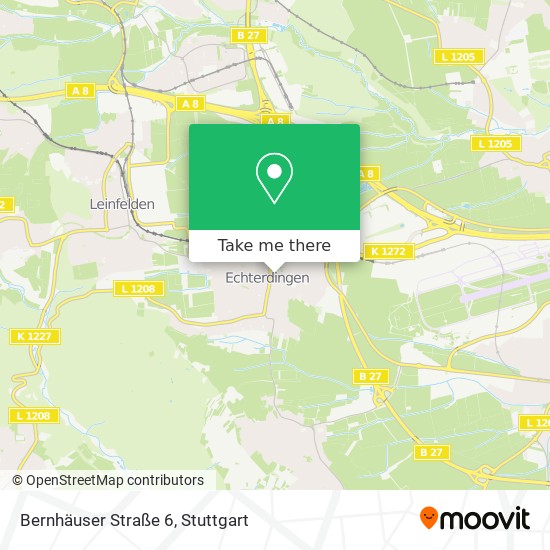 Bernhäuser Straße 6 map