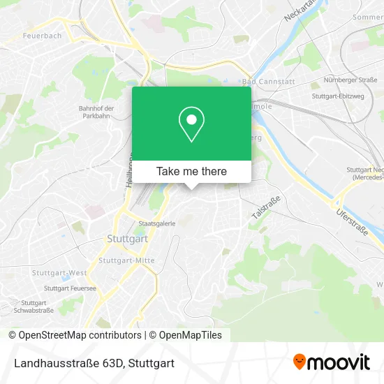 Карта Landhausstraße 63D