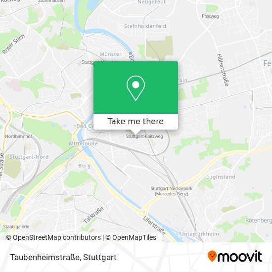 Taubenheimstraße map