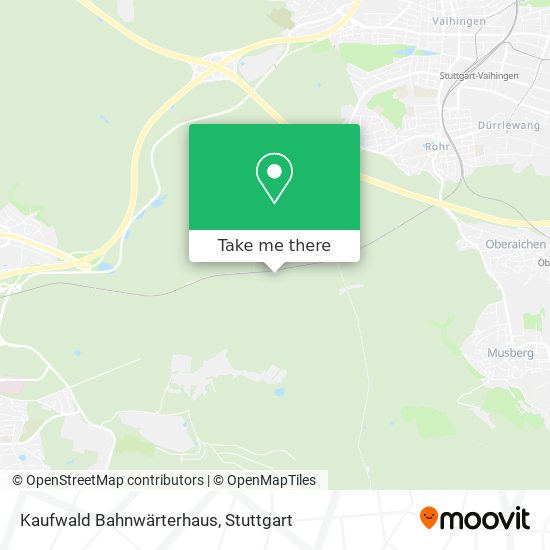 Kaufwald Bahnwärterhaus map