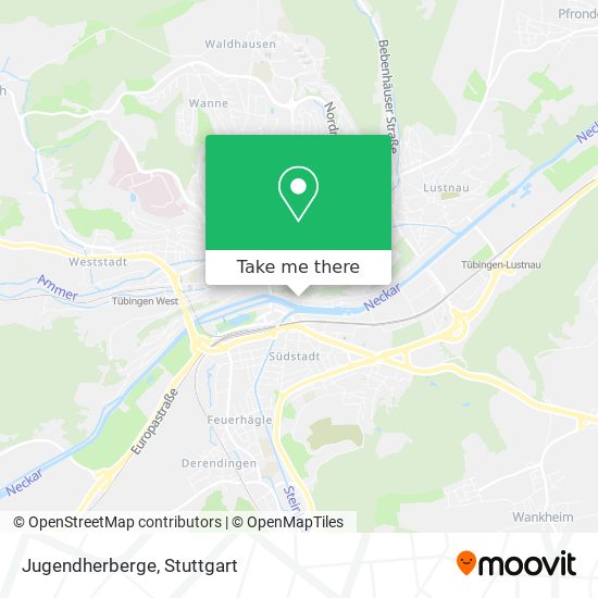 Карта Jugendherberge