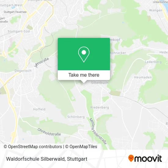 Карта Waldorfschule Silberwald
