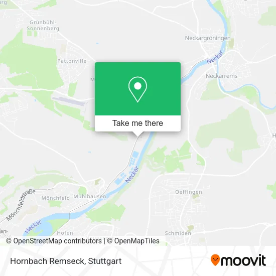 Карта Hornbach Remseck