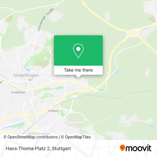 Hans-Thoma-Platz 2 map