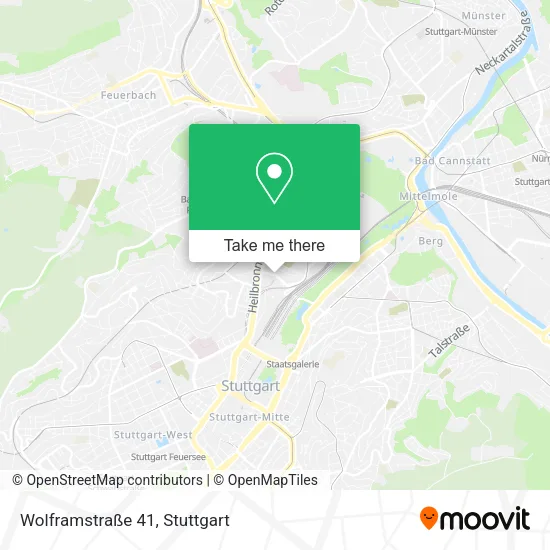 Карта Wolframstraße 41