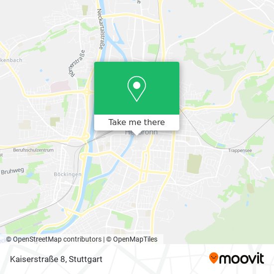 Карта Kaiserstraße 8