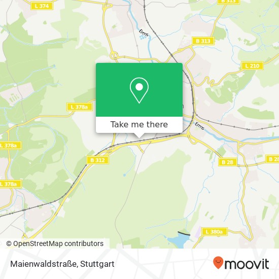 Maienwaldstraße map
