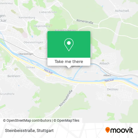 Карта Steinbeisstraße