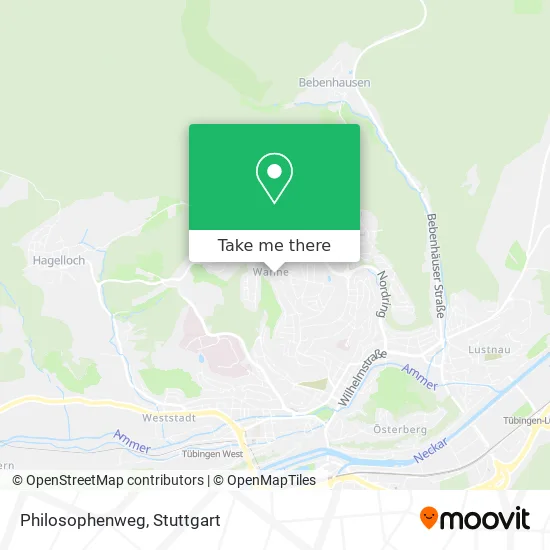 Карта Philosophenweg