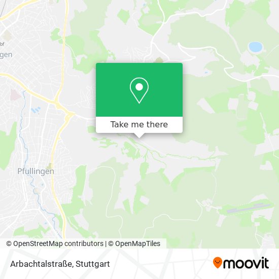 Карта Arbachtalstraße