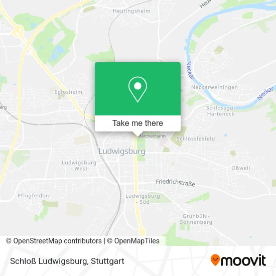 Карта Schloß Ludwigsburg
