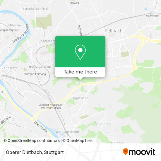 Карта Oberer Dietbach