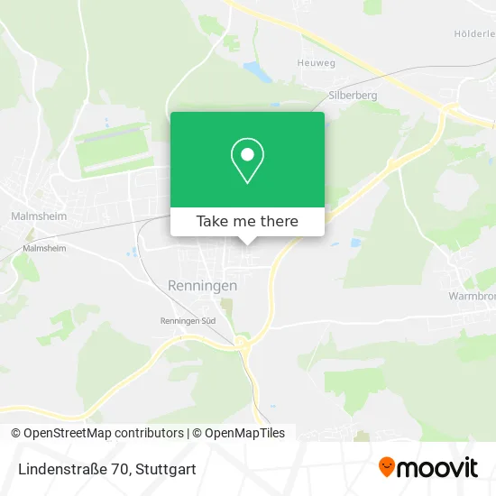 Карта Lindenstraße 70