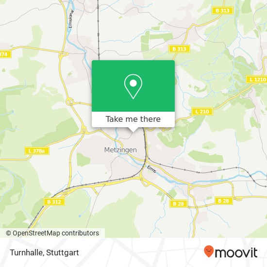 Turnhalle map