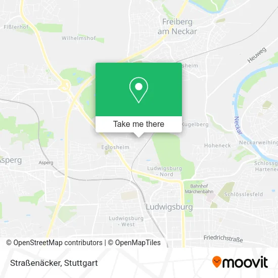 Карта Straßenäcker