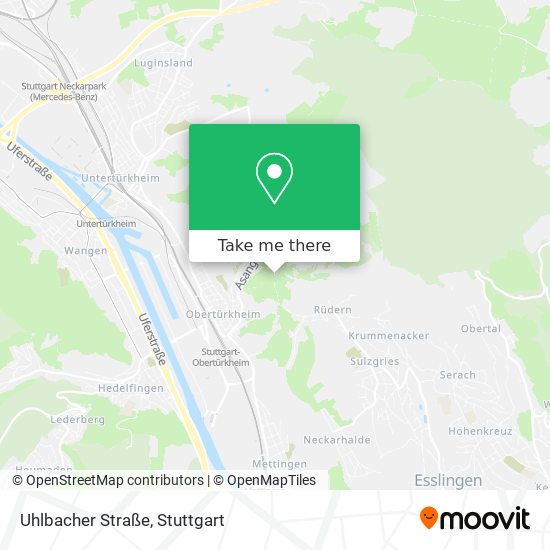 Uhlbacher Straße map