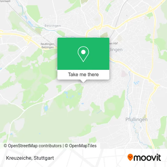 Карта Kreuzeiche