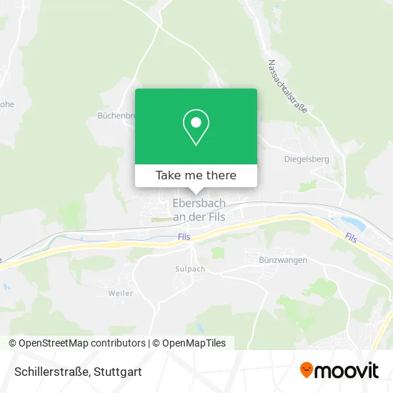 Карта Schillerstraße