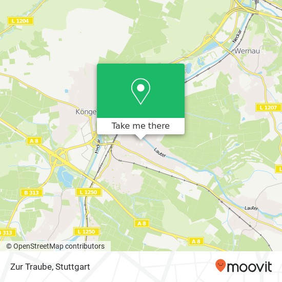 Zur Traube map