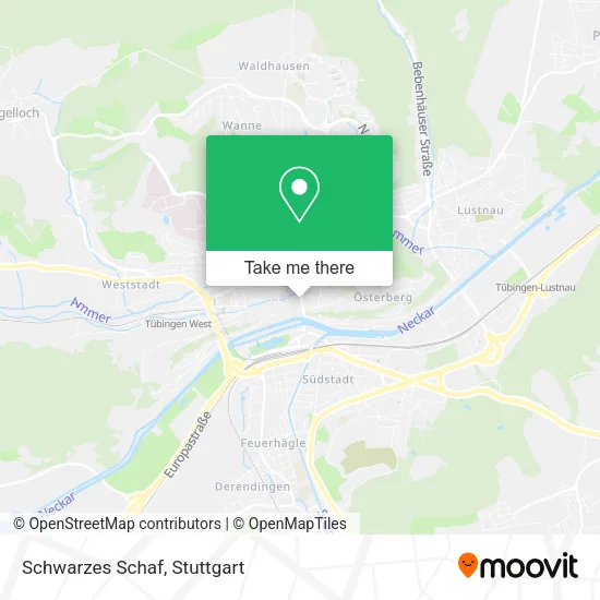 Карта Schwarzes Schaf