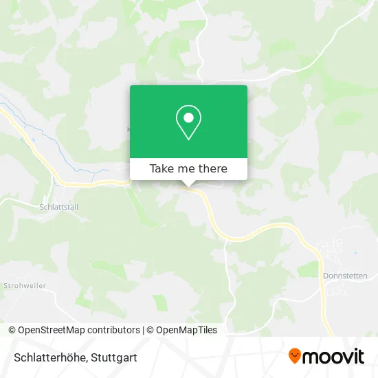 Карта Schlatterhöhe