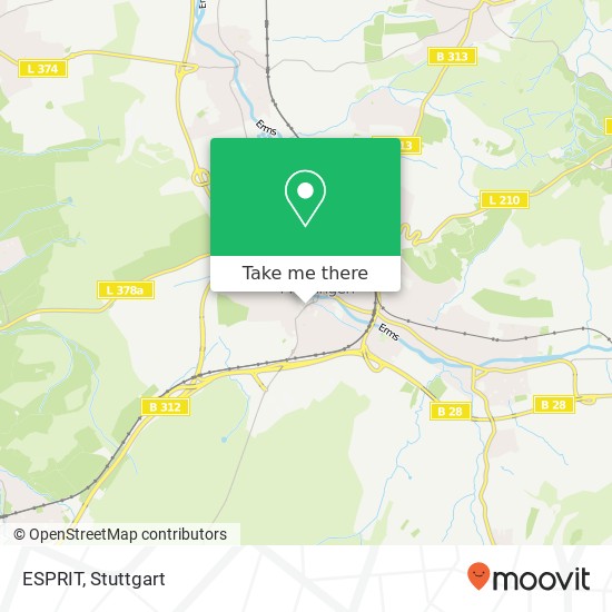 ESPRIT, Reutlinger Straße 63 72555 Metzingen map