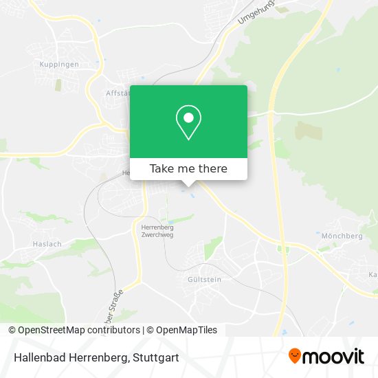 Hallenbad Herrenberg map