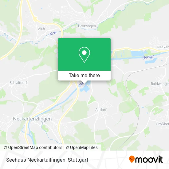 Карта Seehaus Neckartailfingen