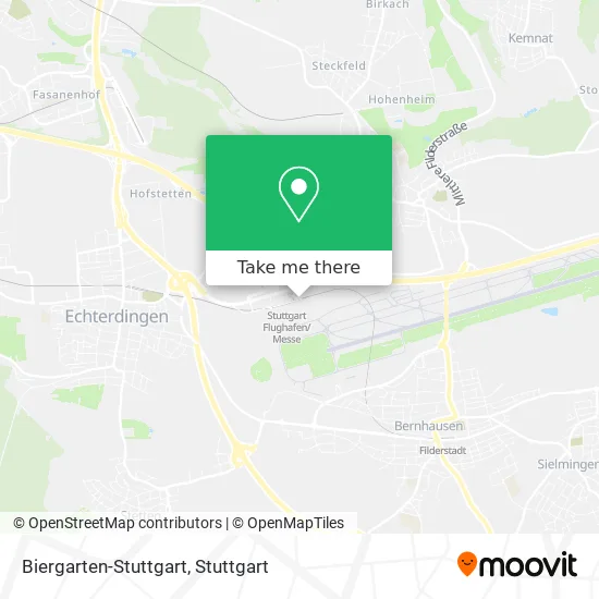 Карта Biergarten-Stuttgart