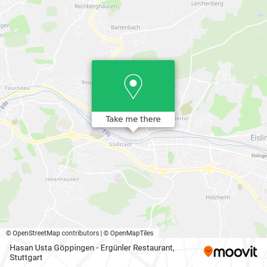 Hasan Usta Göppingen - Ergünler Restaurant map