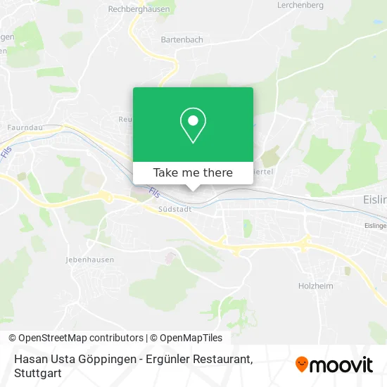 Hasan Usta Göppingen - Ergünler Restaurant map