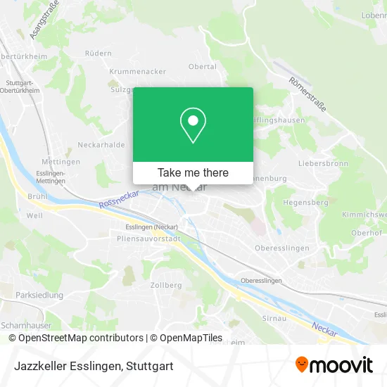 Карта Jazzkeller Esslingen