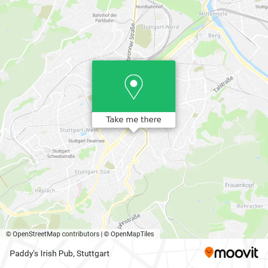 Карта Paddy's Irish Pub
