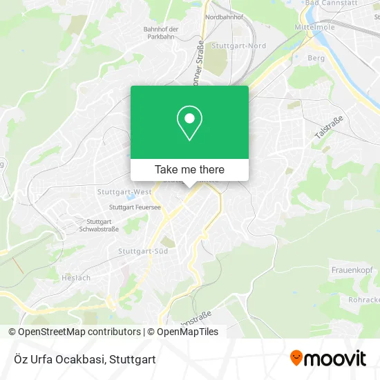 Карта Öz Urfa Ocakbasi