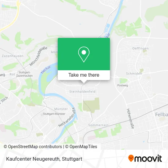 Карта Kaufcenter Neugereuth