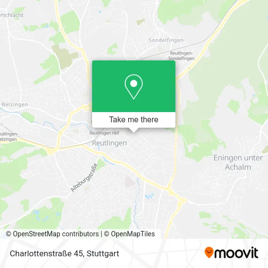 Карта Charlottenstraße 45