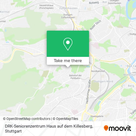 DRK-Seniorenzentrum Haus auf dem Killesberg map