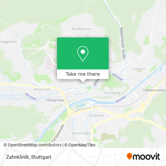 Карта Zahnklinik