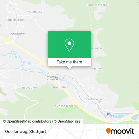 Quellenweg map