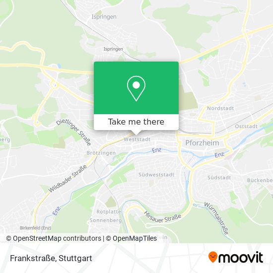 Frankstraße map