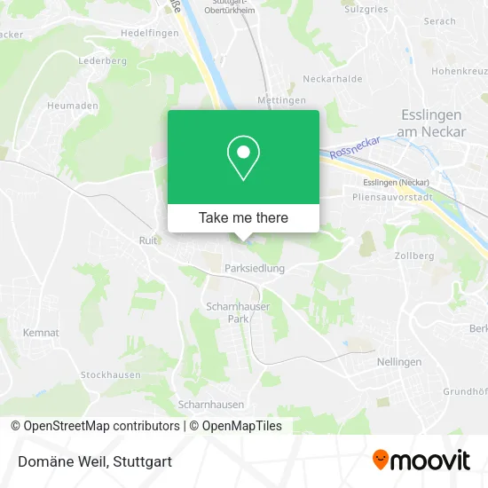 Карта Domäne Weil