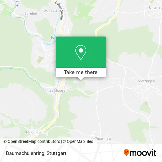 Карта Baumschulenring