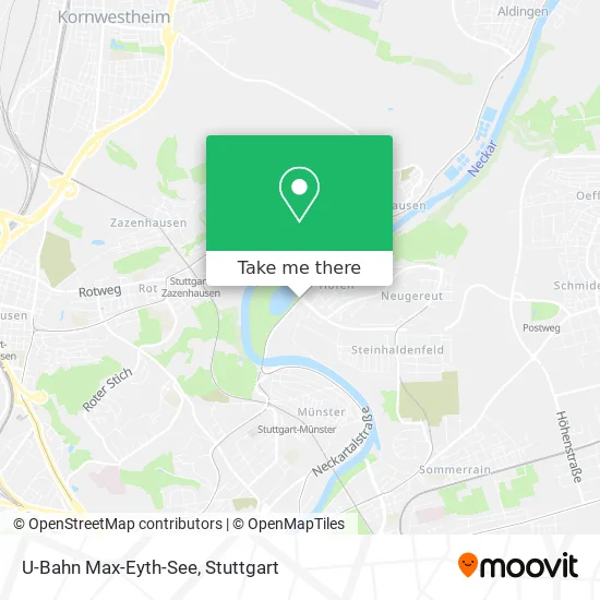 U-Bahn Max-Eyth-See map