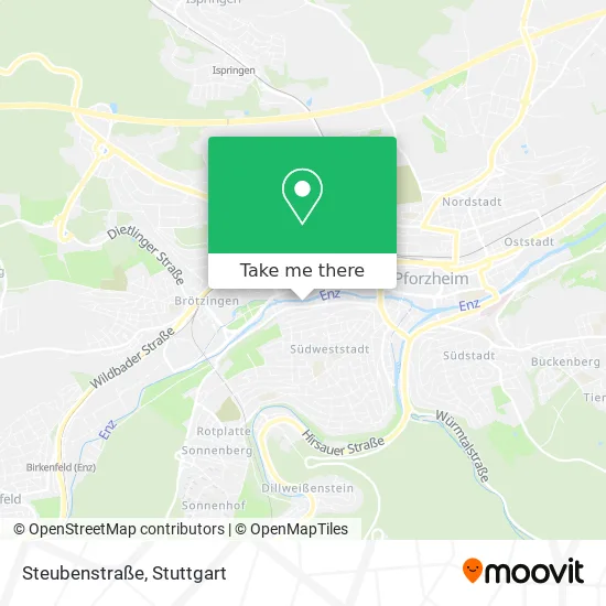 Карта Steubenstraße