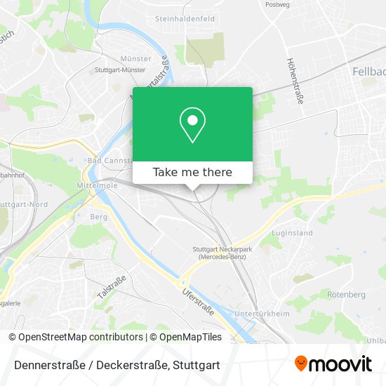 Dennerstraße / Deckerstraße map