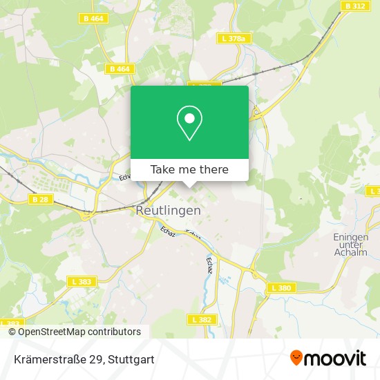 Krämerstraße 29 map