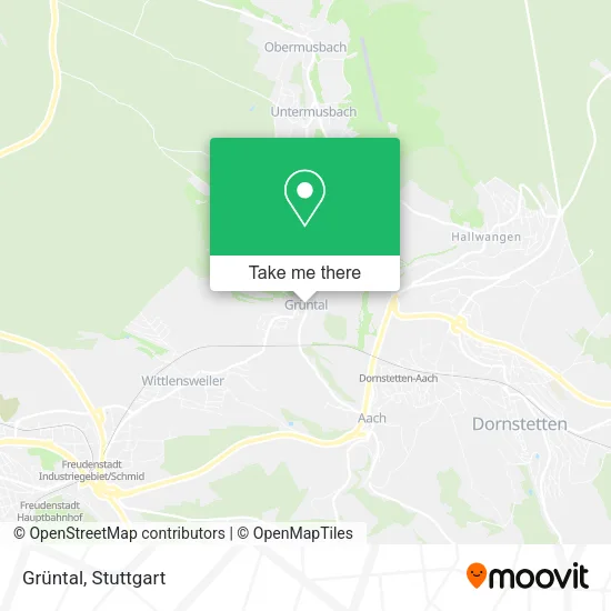 Карта Grüntal