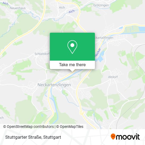 Stuttgarter Straße map